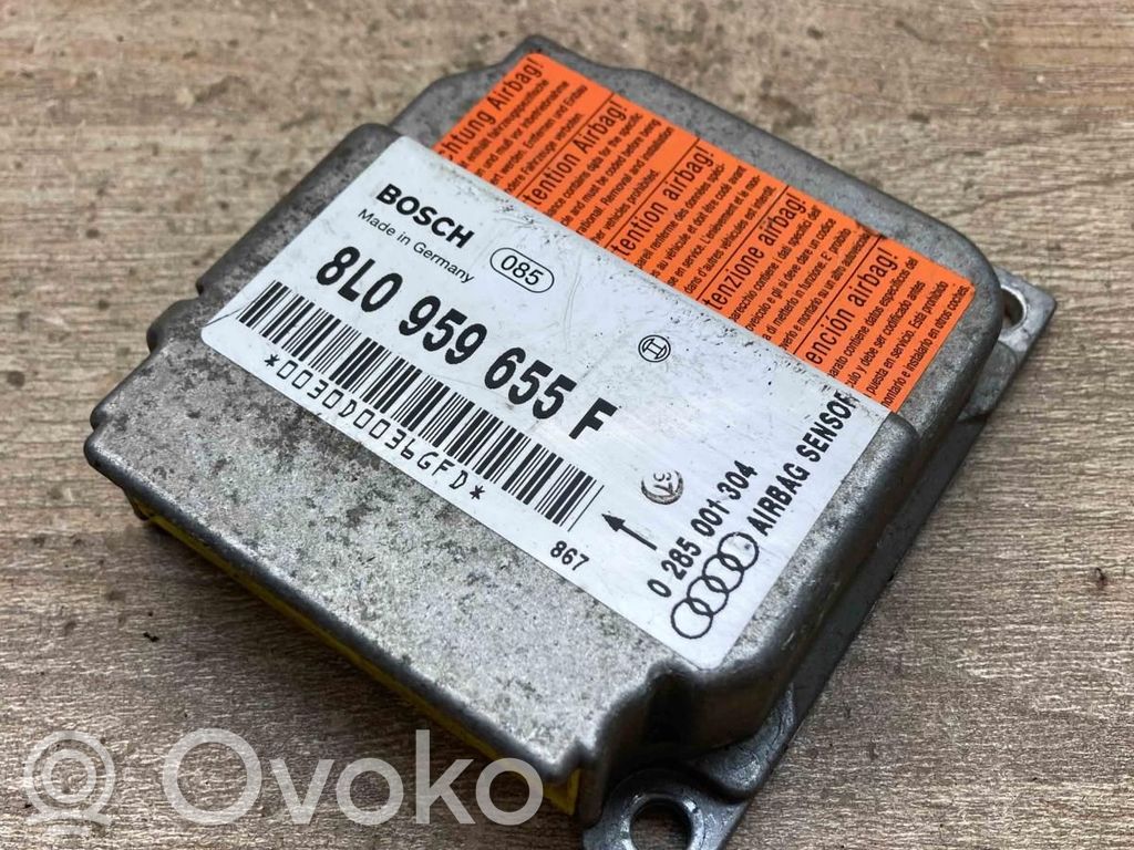 Audi A3 S3 8L Centralina/modulo airbag 