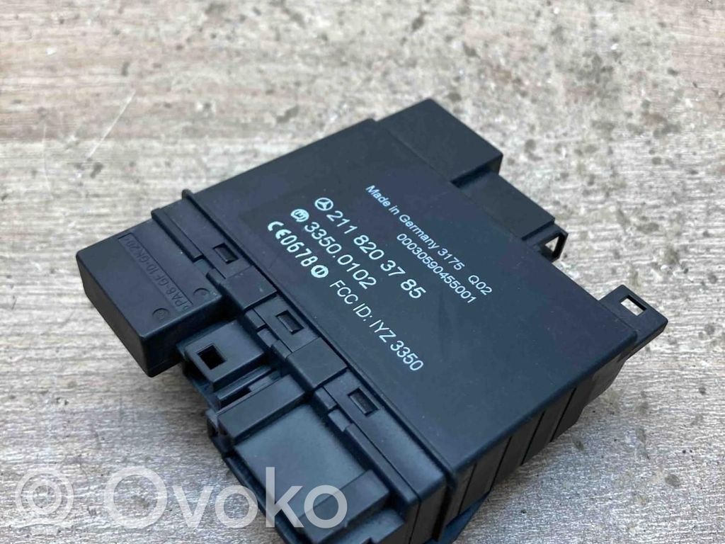 Mercedes-Benz E W211 Unitate/modul de control fără cheie (KESSY) 