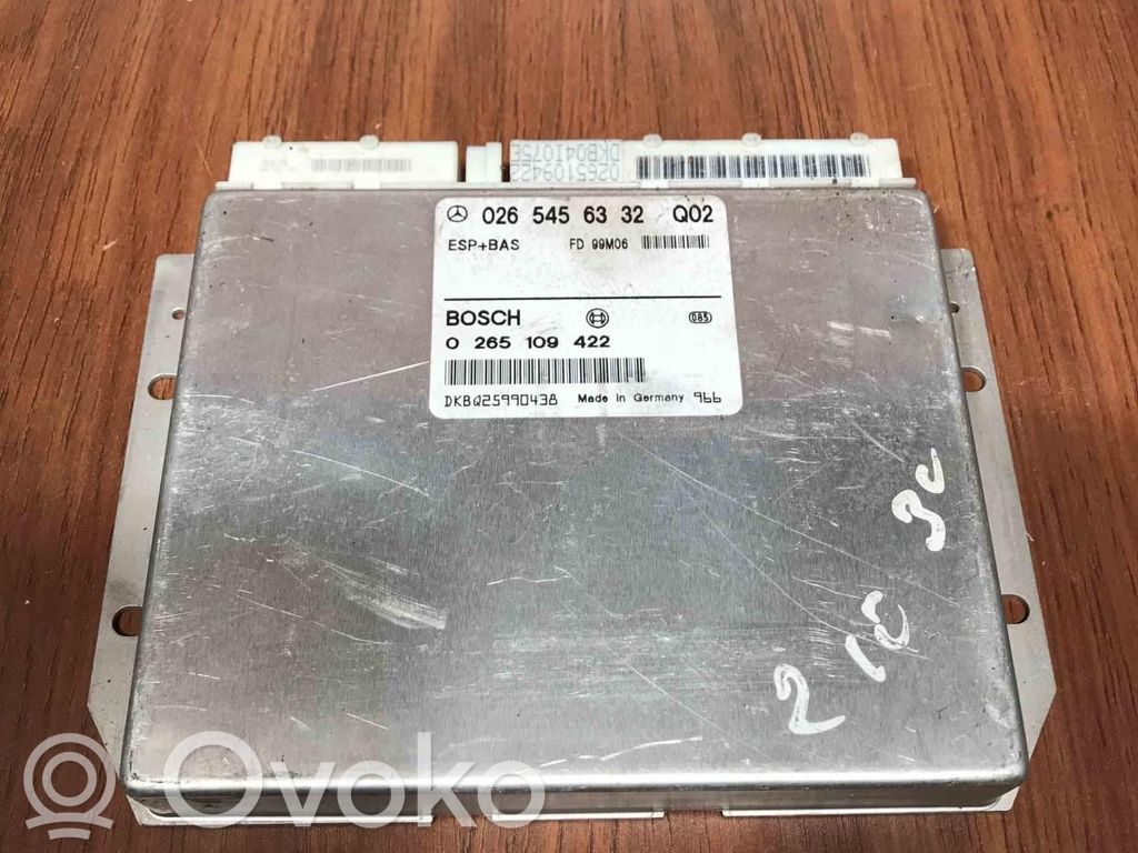 Mercedes-Benz E W210 Unitate control ESP (sistem de stabilitate) 