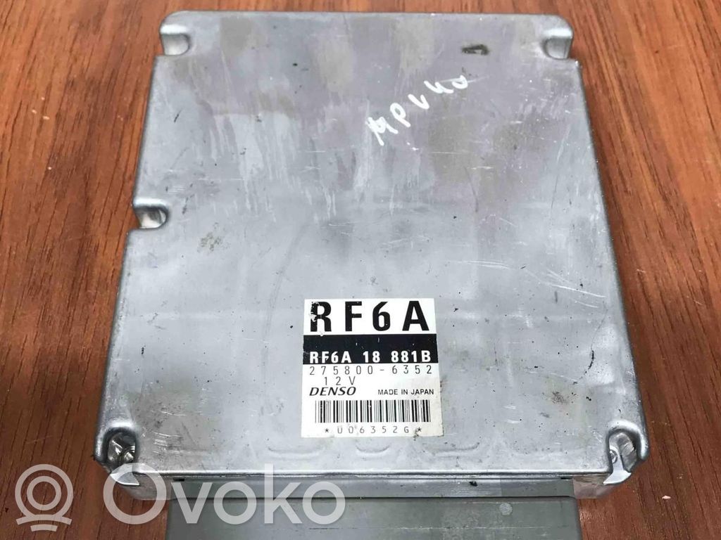 Engine control unit/module ECU   RF6A18881B,2758006352,RF6A