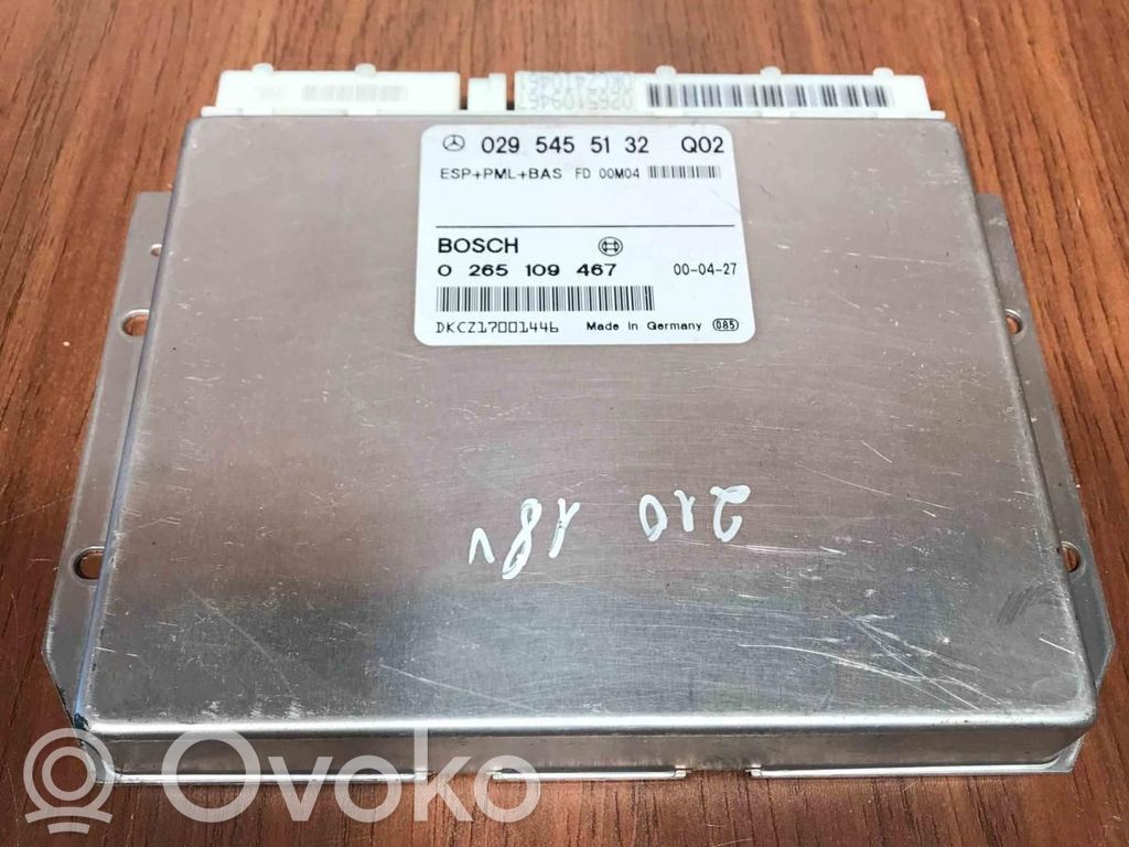 Mercedes-Benz E W210 ESP (stability system) control unit 