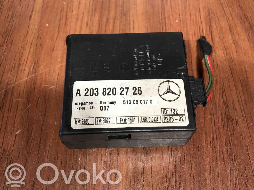 Mercedes-Benz E W211 Centralina/modulo allarme