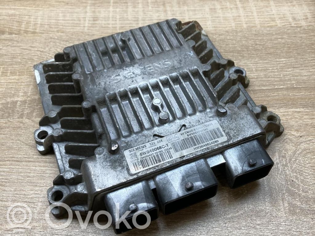 Citroen C3 Unité de commande, module ECU de moteur 
