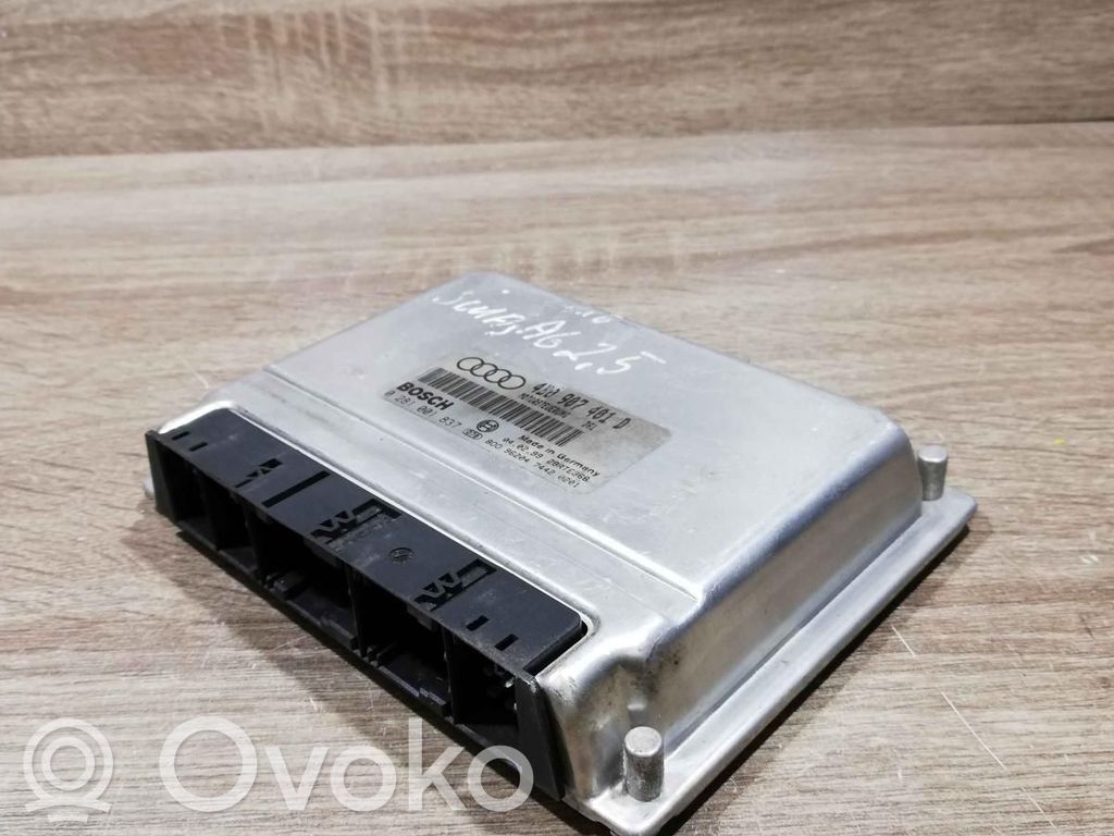 Unité de commande, module ECU de moteur   4B0907401D,0281001837