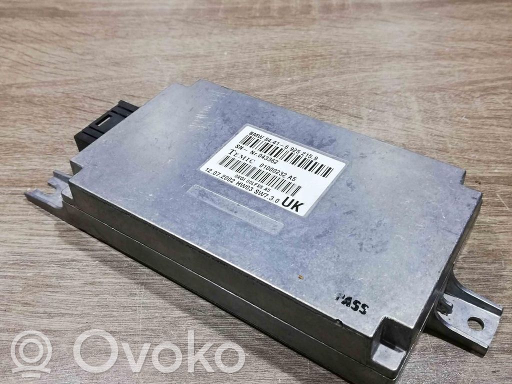 BMW 7 E65 E66 Valdymo balsu modulis 