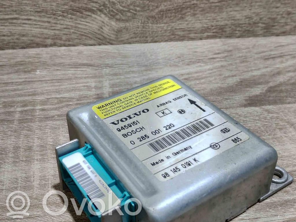 Volvo S70  V70  V70 XC Centralina/modulo airbag 