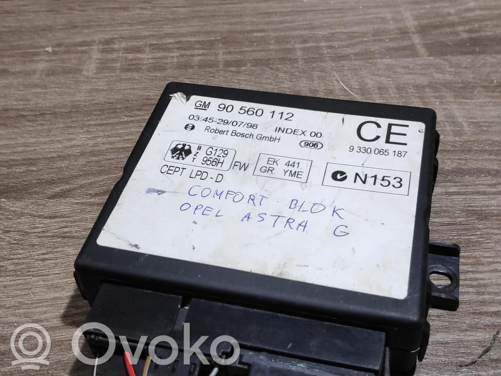 Moduł / Sterownik komfortu   90560112,G129956H