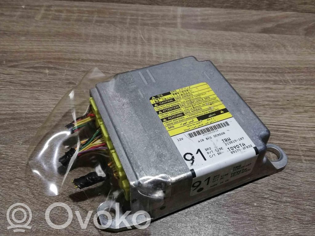 Toyota Corolla Verso AR10 Unitate/modul de comandă airbaguri 