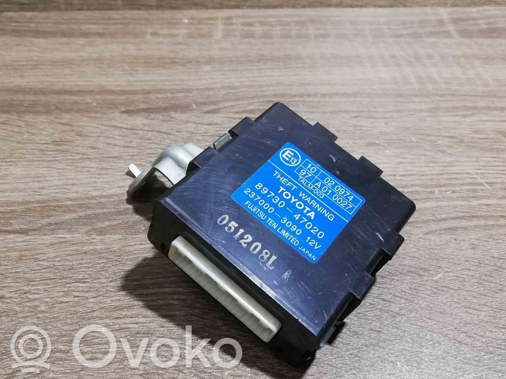Toyota Prius (XW20) Unitate/modul control alarmă 