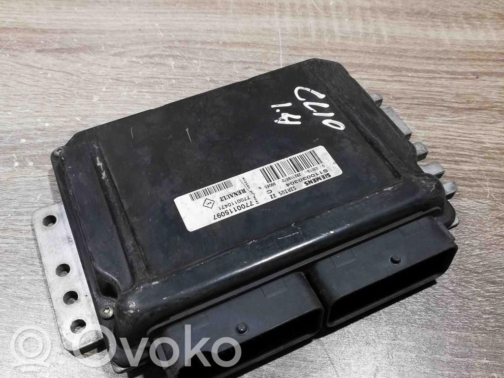 Renault Clio II Unidad de control/módulo ECU del motor 