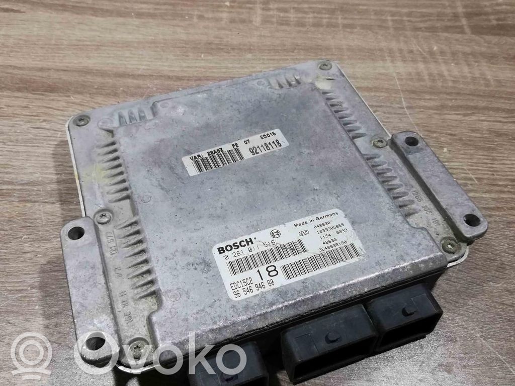 Peugeot 607 Komputer / Sterownik ECU silnika 