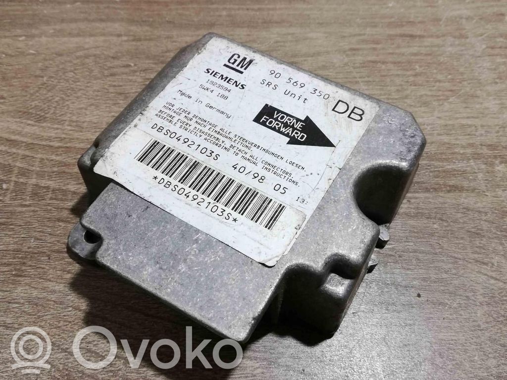 Opel Vectra B Centralina/modulo airbag
