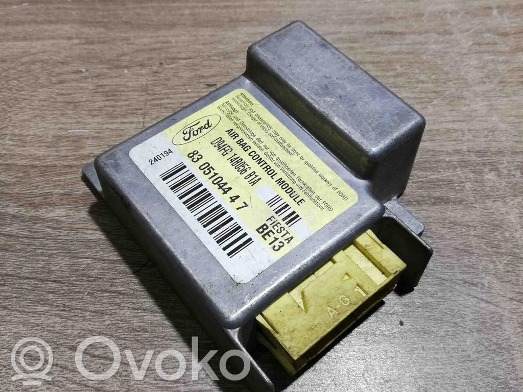 Ford Fiesta Sterownik / Moduł Airbag 