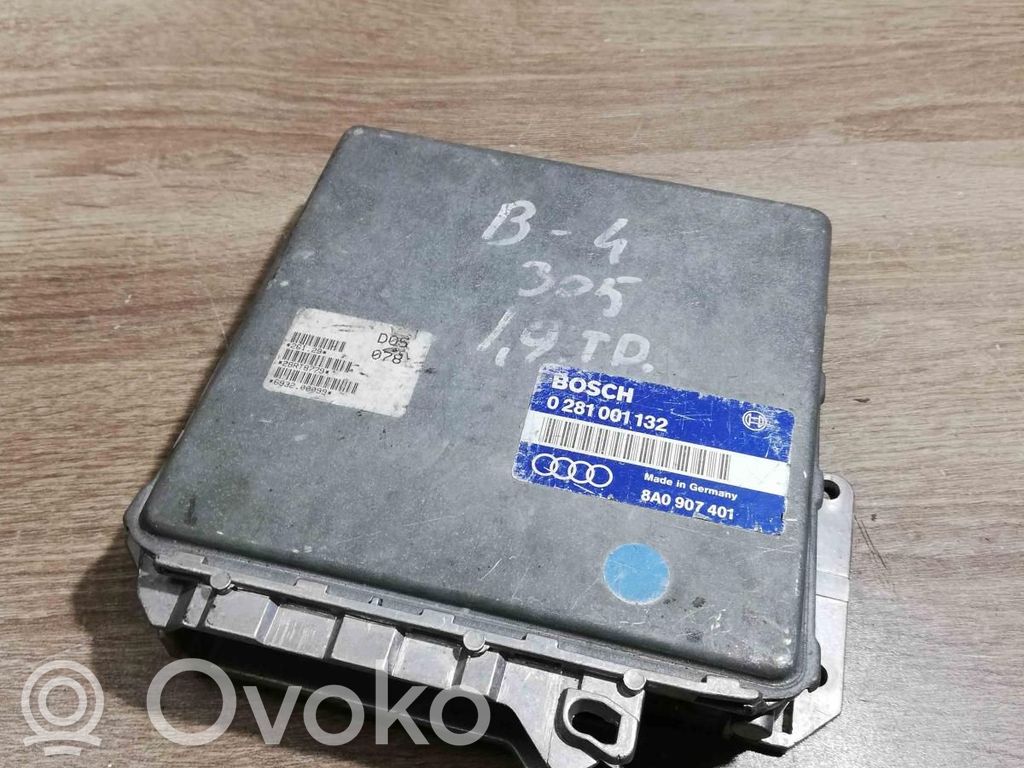 Engine control unit/module ECU   0281001132,8A0907401B