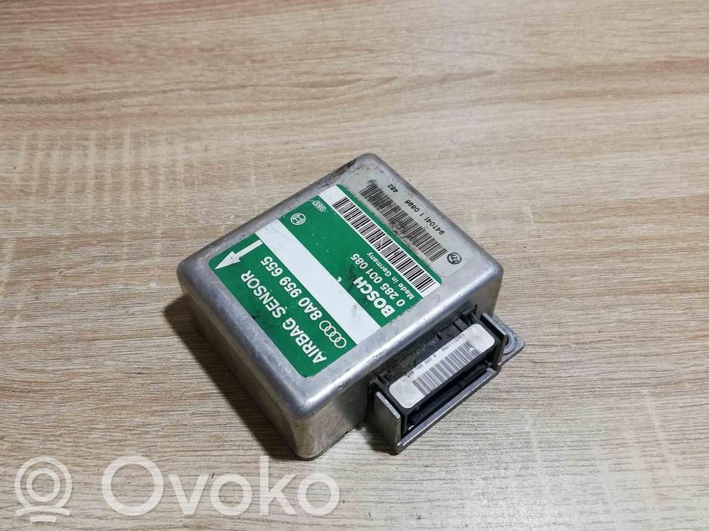 Unidad de control/módulo del Airbag   8A0959655,0285001085