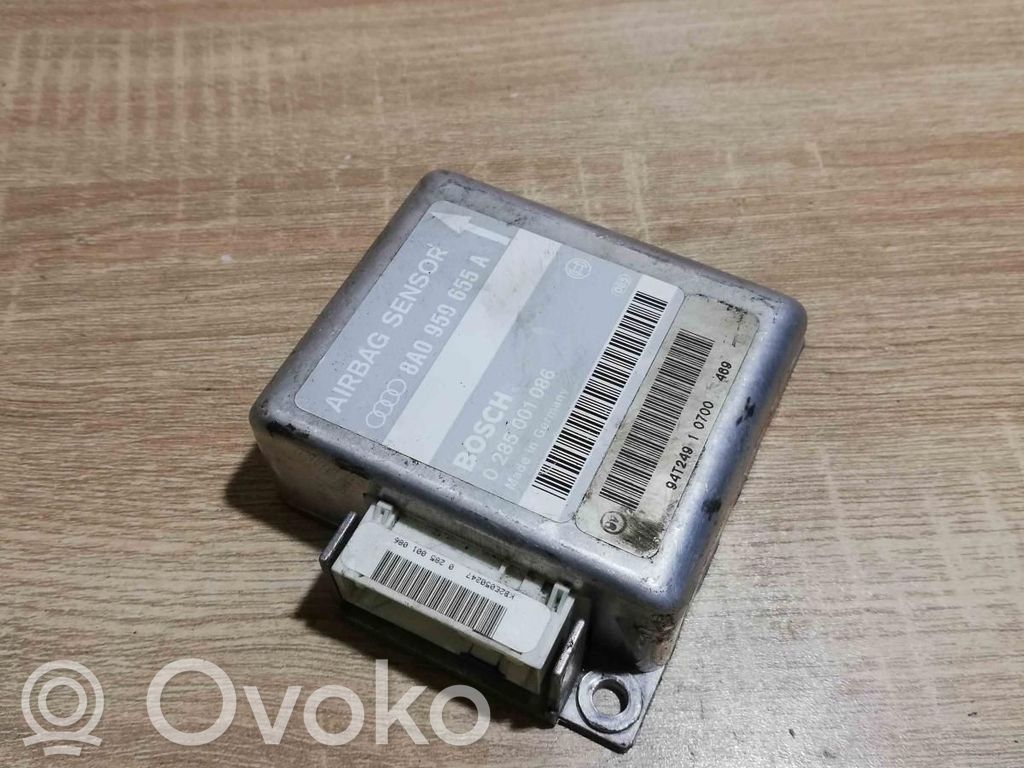 Unidad de control/módulo del Airbag   8A0959655A,0285001086