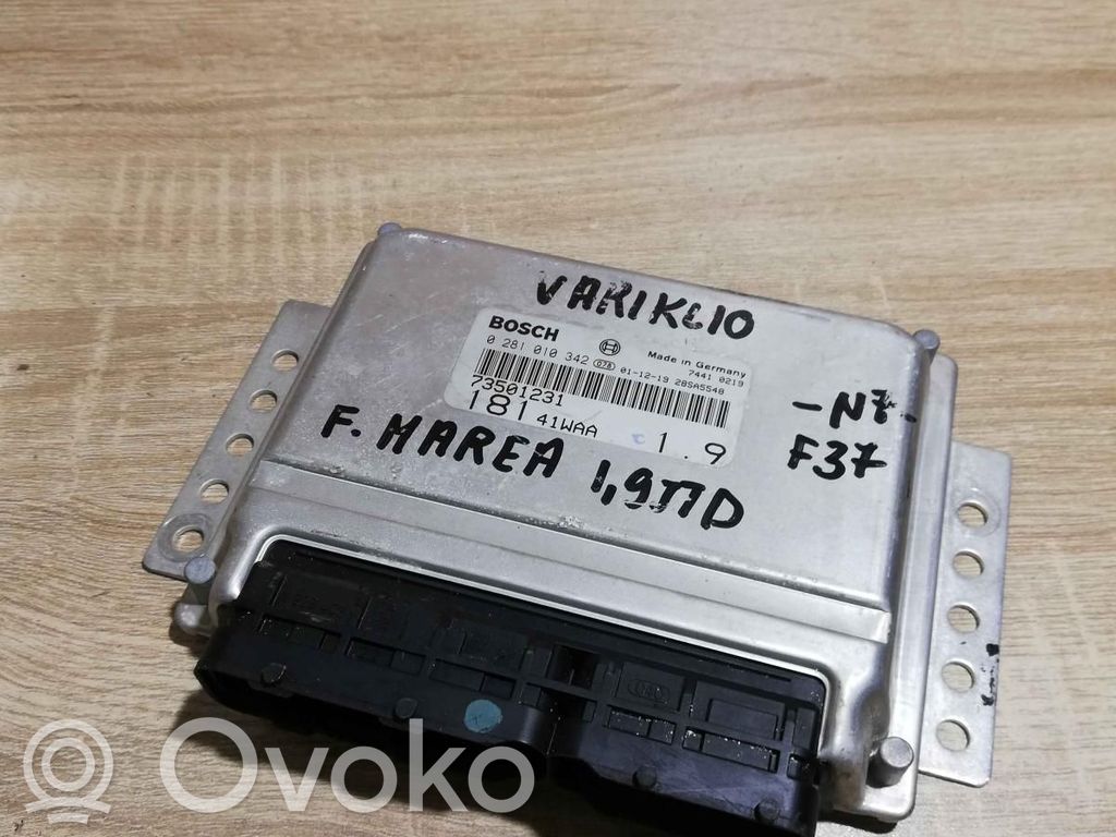 Fiat Marea Unidad de control/módulo ECU del motor 