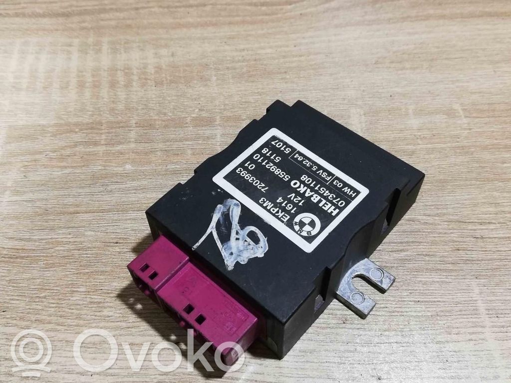 Fuel injection pump control unit/module   7203993,073451108