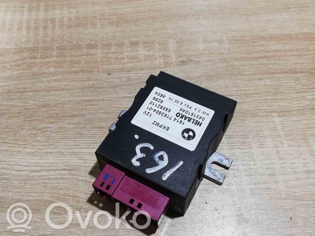 BMW 5 E60 E61 Unitate/modul comandă pompă injecție combustibil 