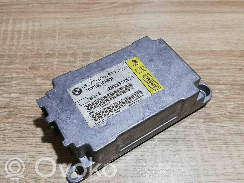 BMW 5 E60 E61 Unitate/modul de comandă airbaguri 