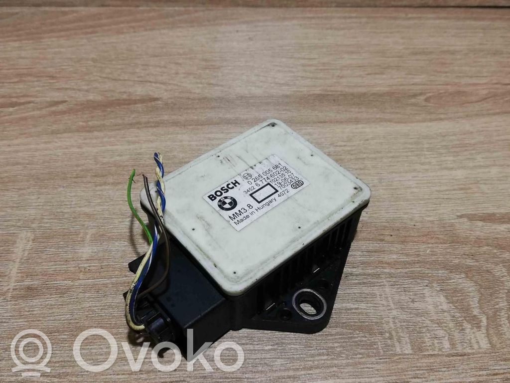 BMW 5 E60 E61 Sensore di imbardata accelerazione ESP 