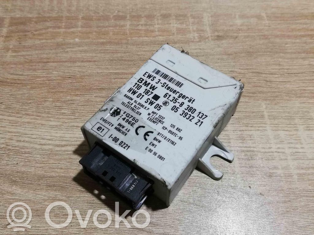 BMW 5 E39 Unidad de control/módulo inmovilizadora 