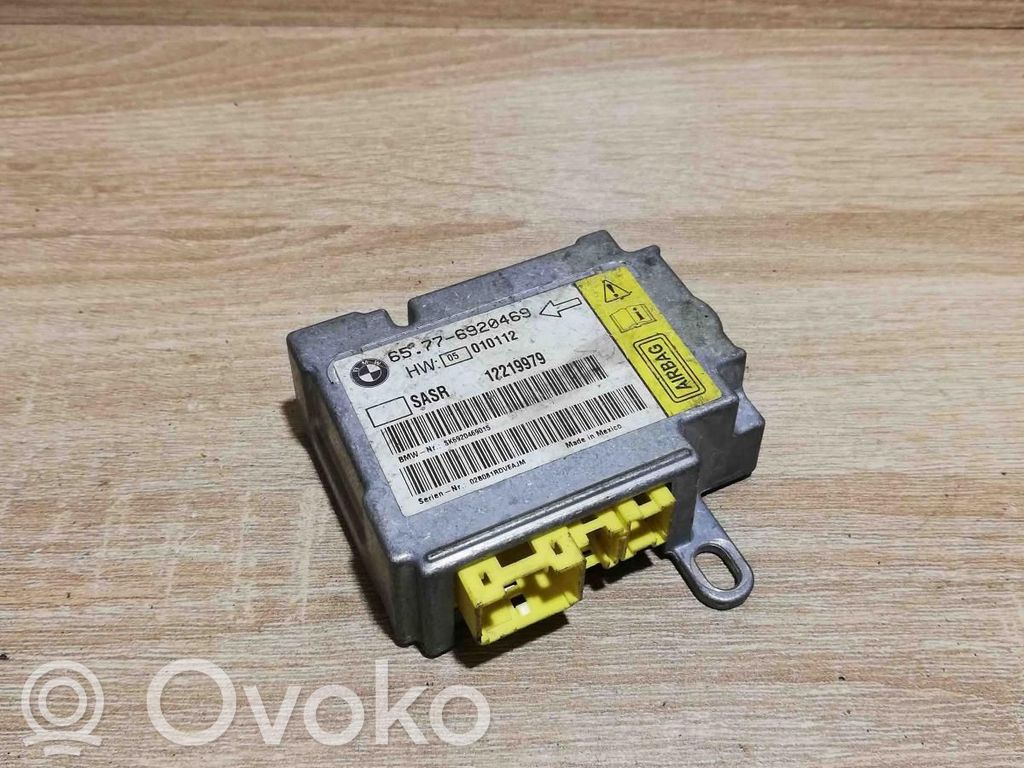 BMW 7 E65 E66 Unitate/modul de comandă airbaguri 