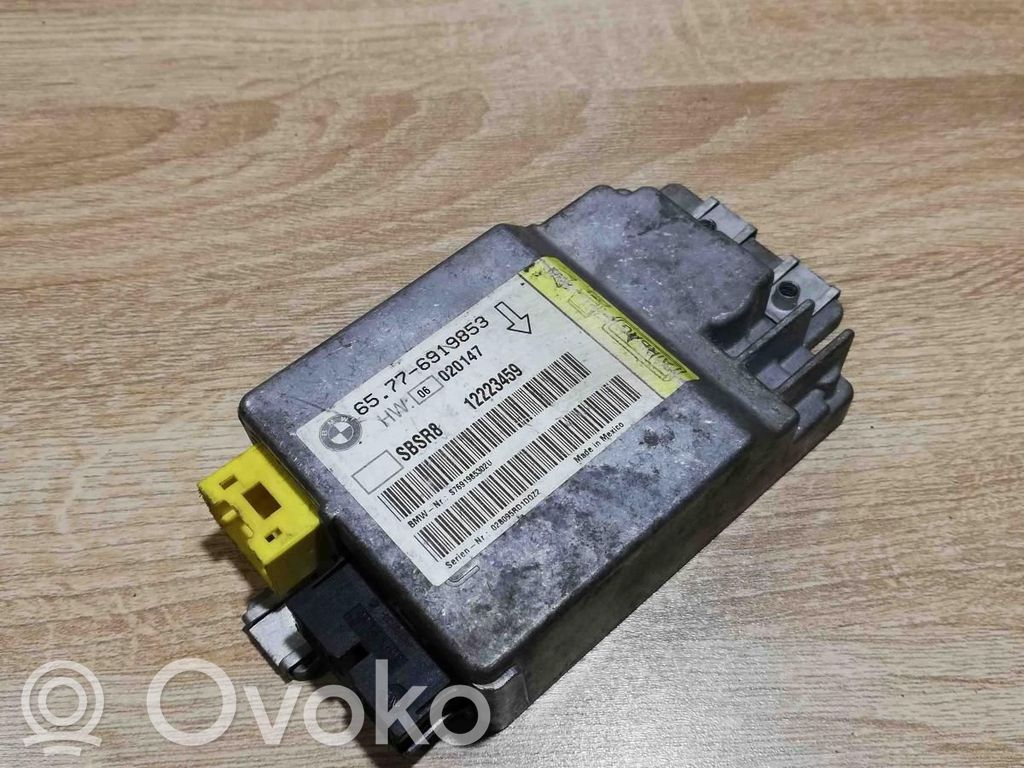 BMW 7 E65 E66 Module de contrôle airbag 