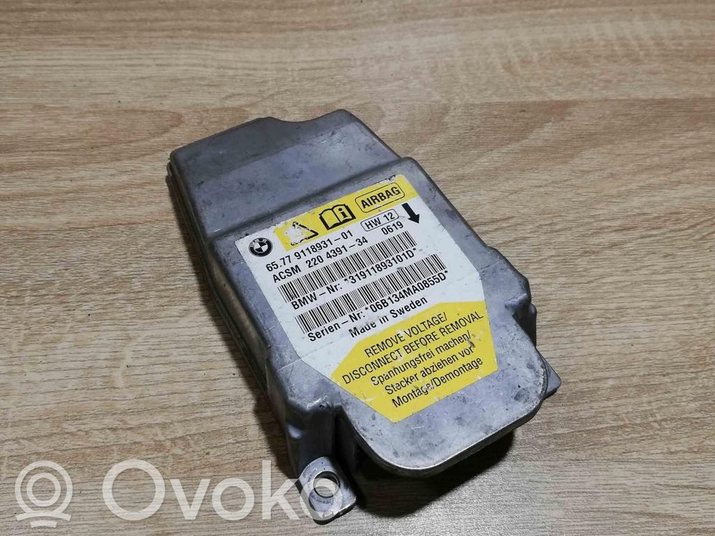 Airbag control unit/module   9118931