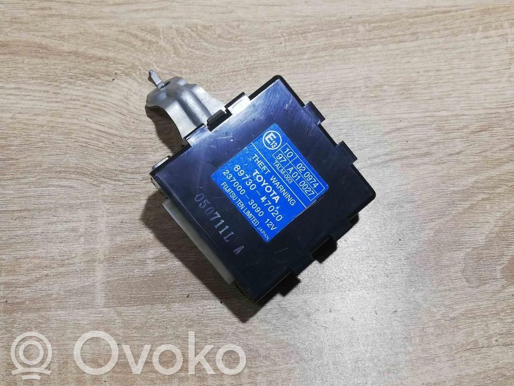 Toyota Prius (XW20) Unitate/modul comandă imobilizator 