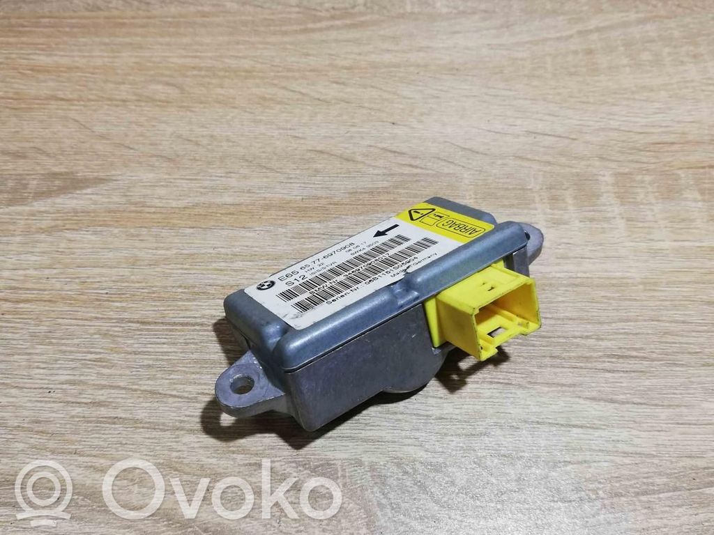 BMW 7 E65 E66 Unitate/modul de comandă airbaguri 
