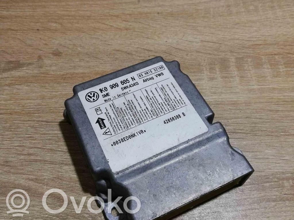 Centralina/modulo airbag   1K0909605N