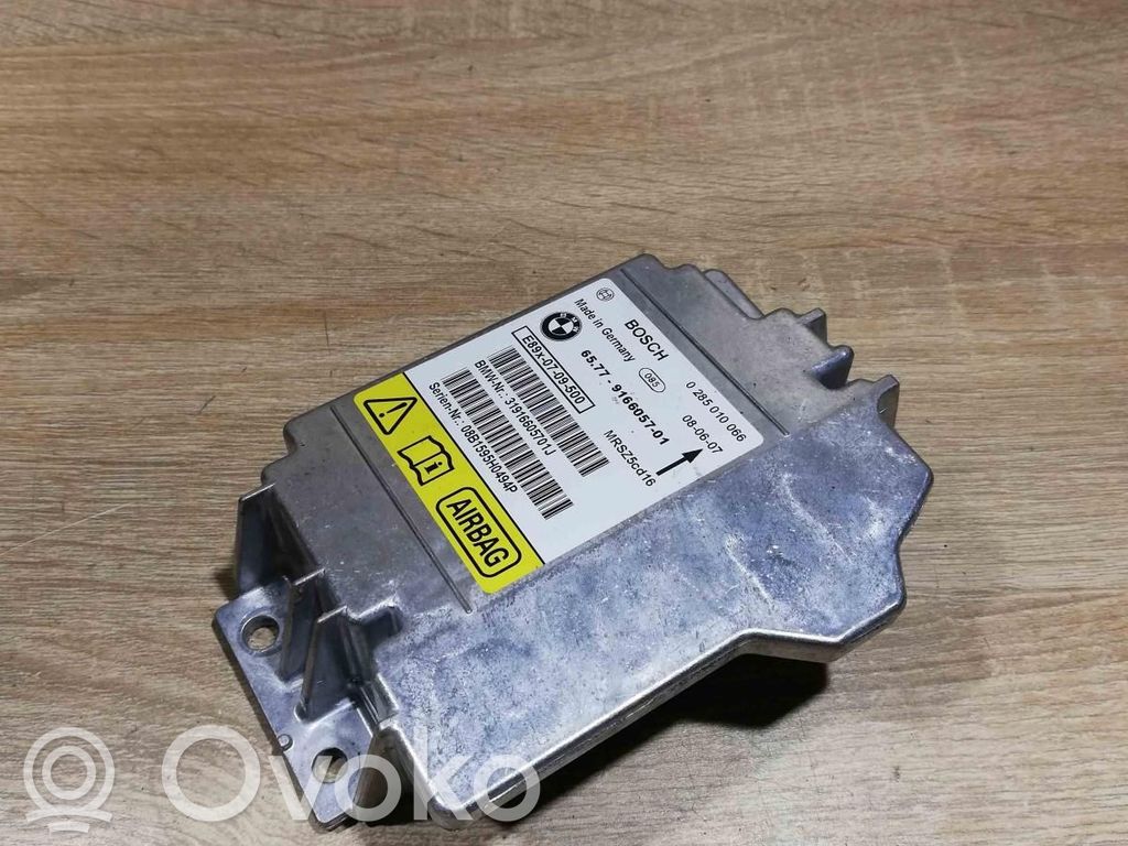 BMW 3 E90 E91 Unitate/modul de comandă airbaguri 
