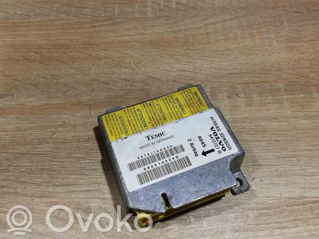 Volvo V70 Unitate/modul de comandă airbaguri