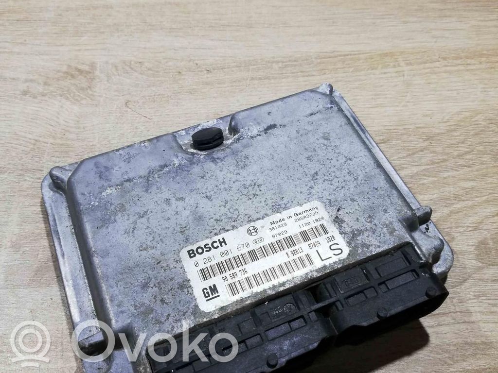 Opel Astra G Centralina/modulo motore ECU