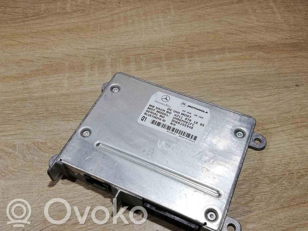 Mercedes-Benz CLS C219 Centralina/modulo bluetooth 