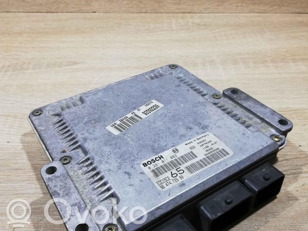 Peugeot 607 Komputer / Sterownik ECU silnika 