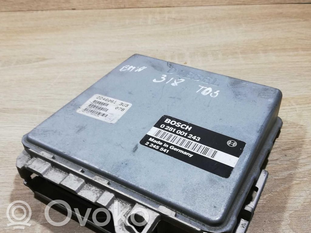 Unité de commande, module ECU de moteur   2245541,0281001243