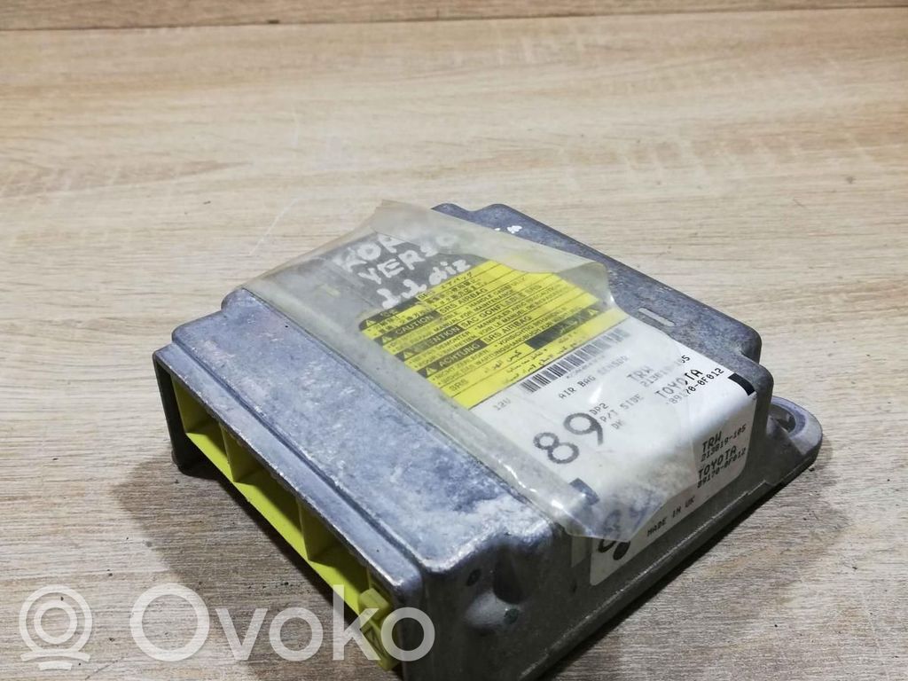 Toyota Corolla Verso E121 Centralina/modulo airbag 