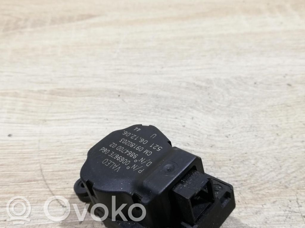 Opel Signum Motorino attuatore aria 