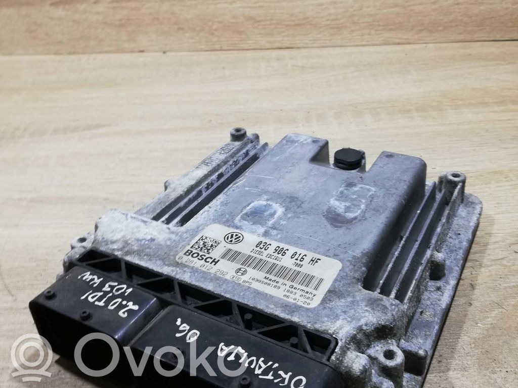 Skoda Octavia Mk2 (1Z) Engine control unit/module ECU 