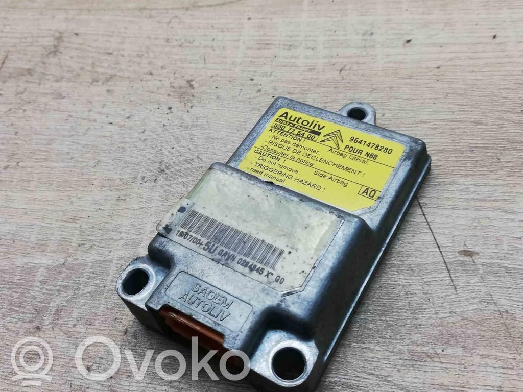 Citroen Xsara Picasso Unitate/modul de comandă airbaguri 