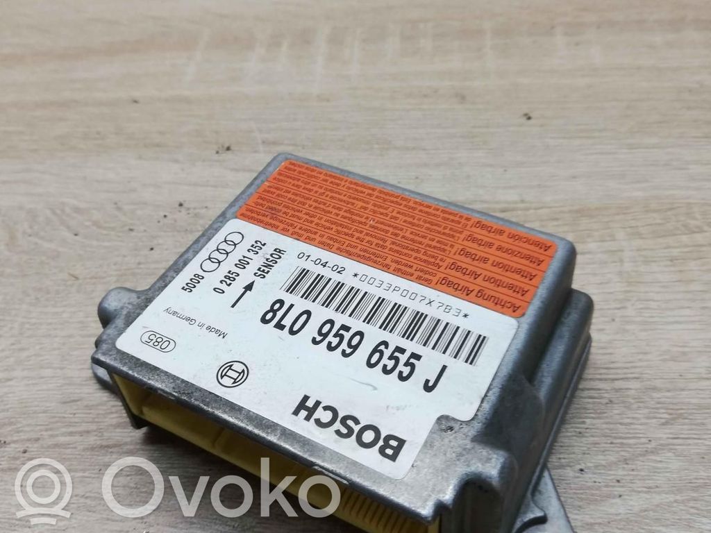 Audi A3 S3 8L Unitate/modul de comandă airbaguri 