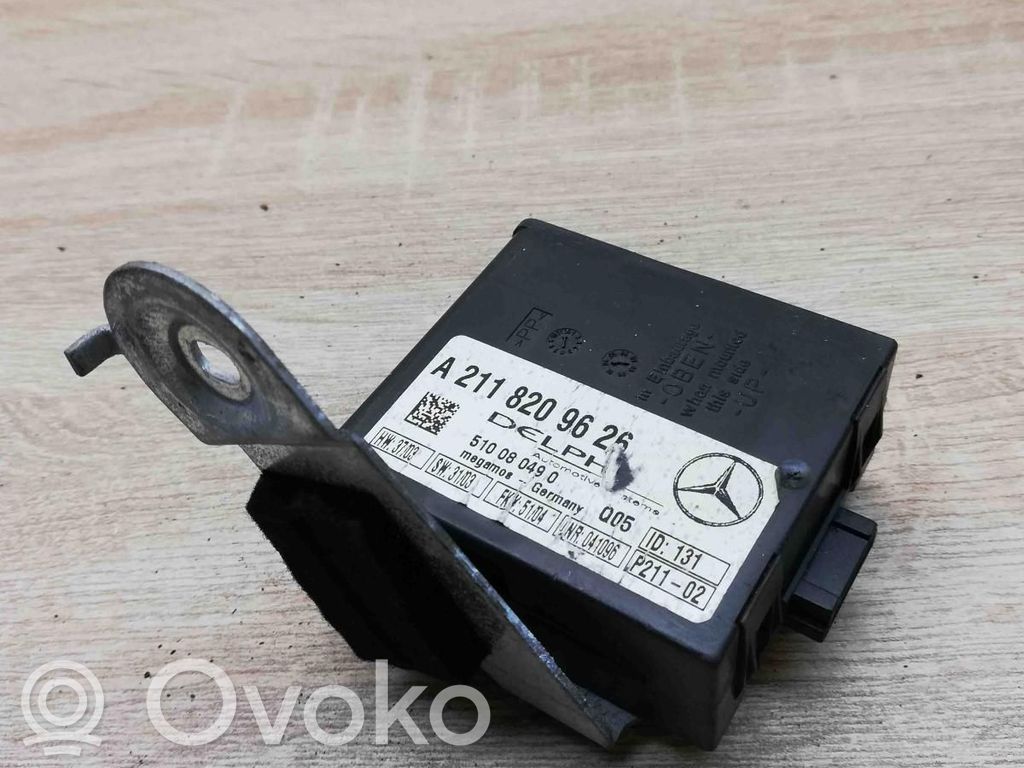 Mercedes-Benz E W211 Centralina/modulo allarme 