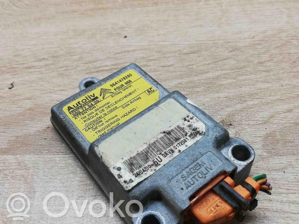 Citroen Xsara Unitate/modul de comandă airbaguri 