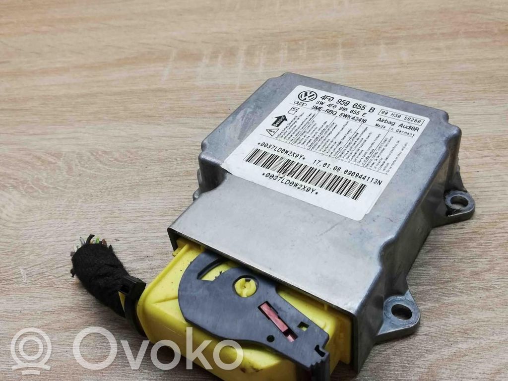 Audi A6 S6 C6 4F Centralina/modulo airbag