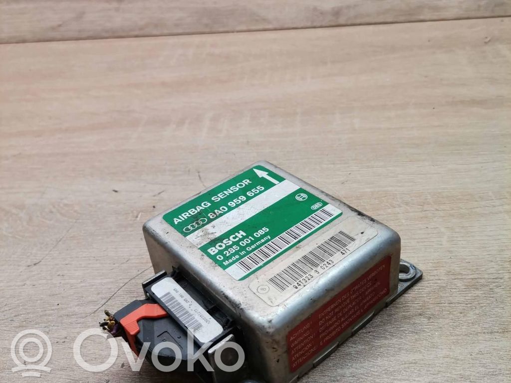 Airbag control unit/module   8A0959655,0285001085