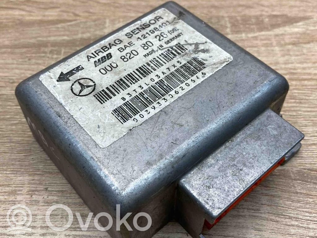 Mercedes-Benz C W202 Unitate/modul de comandă airbaguri 