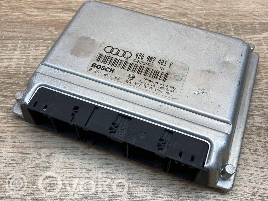 Audi A6 S6 C5 4B Unitate control motor/modul ECU 