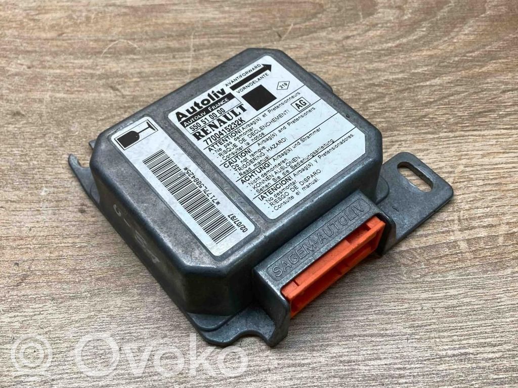 Renault Scenic I Unidad de control/módulo del Airbag 